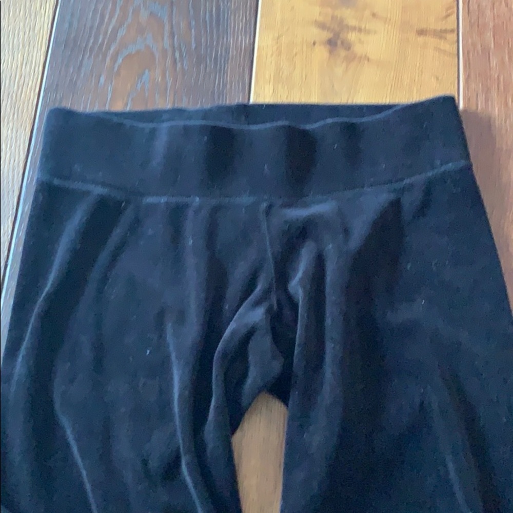 Black Velour Juicy Couture Pants